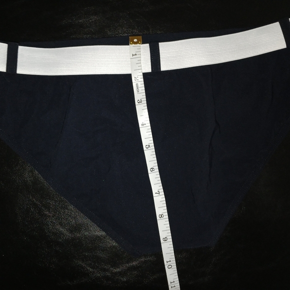 Black and White Swim Briefs with DG Logo - Picture 8 of 10